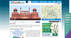 Desktop Screenshot of mapsofdelhi.com